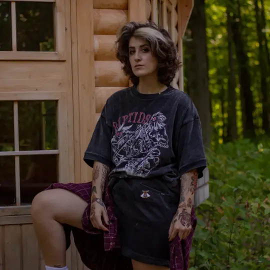 Cryptids on Tour - Vintage Black Wash T-Shirt