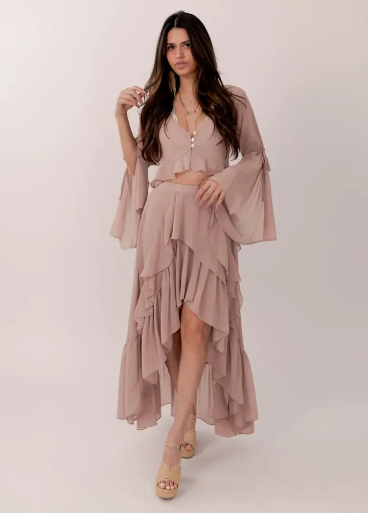 Kori Skirt in Desert Shell