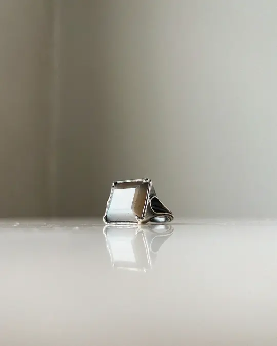 Basilica // Silver + Moonstone