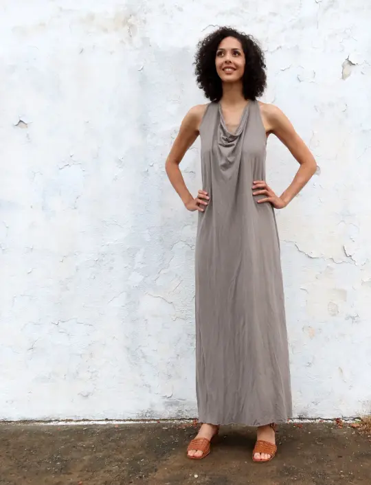 Float Neck Racerback Ojai Long Dress