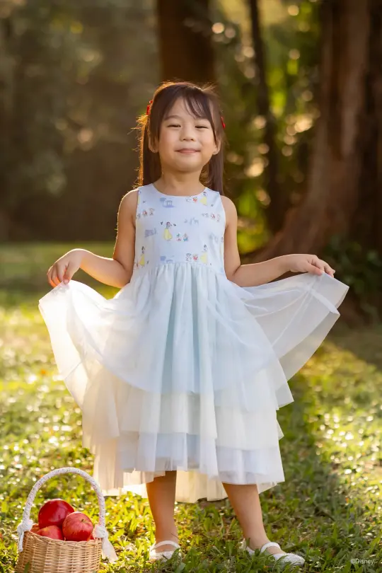Skye Dress - Snow White (3Y left!)
