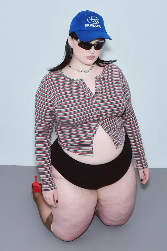 Monsanto Stripe Long Sleeve Button Top