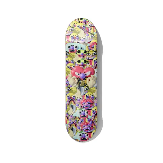 Weird is Cool Skateboard Wall Art by Braviera | deckarts