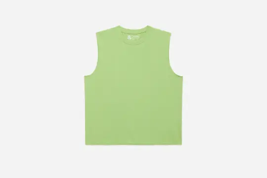 Training Cutoff Tee ~ Lime