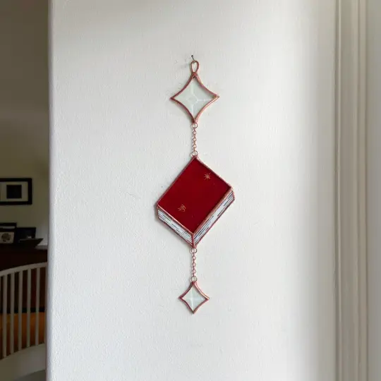 The Red Book Suncatcher