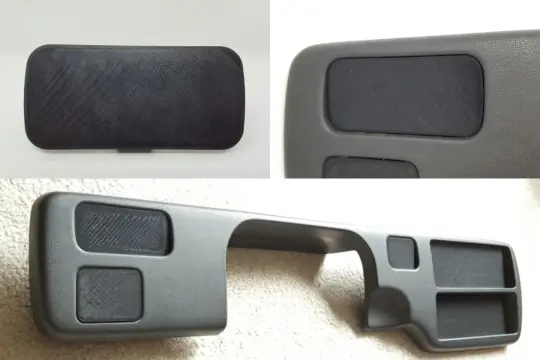 92-95 Honda Civic (all) Dimmer Switch Delete Plate