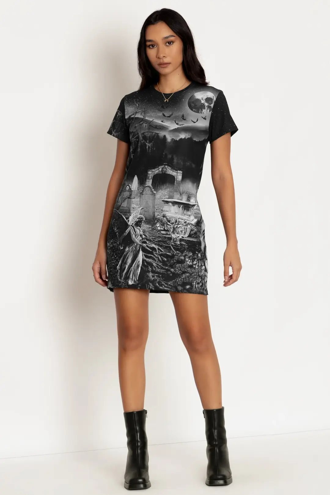 Necropolis Tee Dress