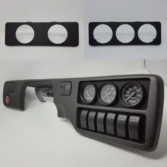 92-95 Honda Civic Climate Control Gauge Pod / Plate