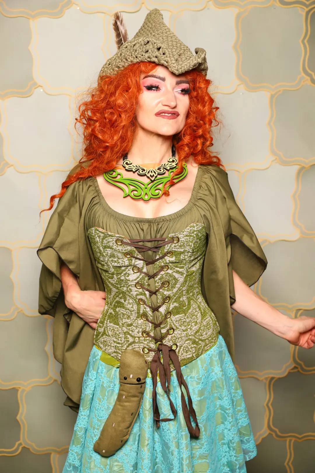 31. Petite Aurora *Strapless in Garden Gate Paisley - The Brine for Bunny Collection