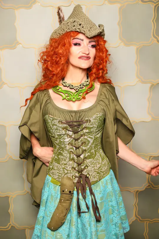 31. Petite Aurora *Strapless in Garden Gate Paisley - The Brine for Bunny Collection