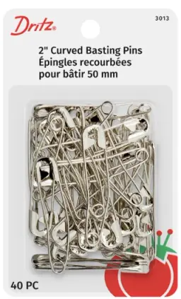 2" Curved Basting Pins