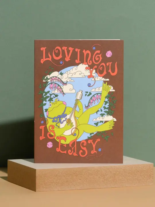 Loving You is Easy Card
