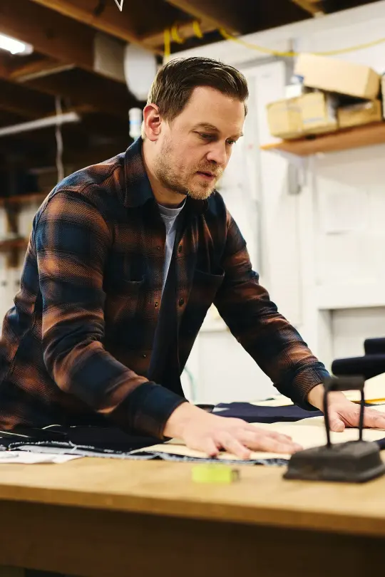 Work Shirt - Japanese Ombre Check