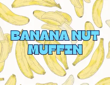 Banana Nut Muffin - Banana, Black Walnut, Muffin Accord