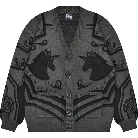 Dark Knight's Armor Cardigan