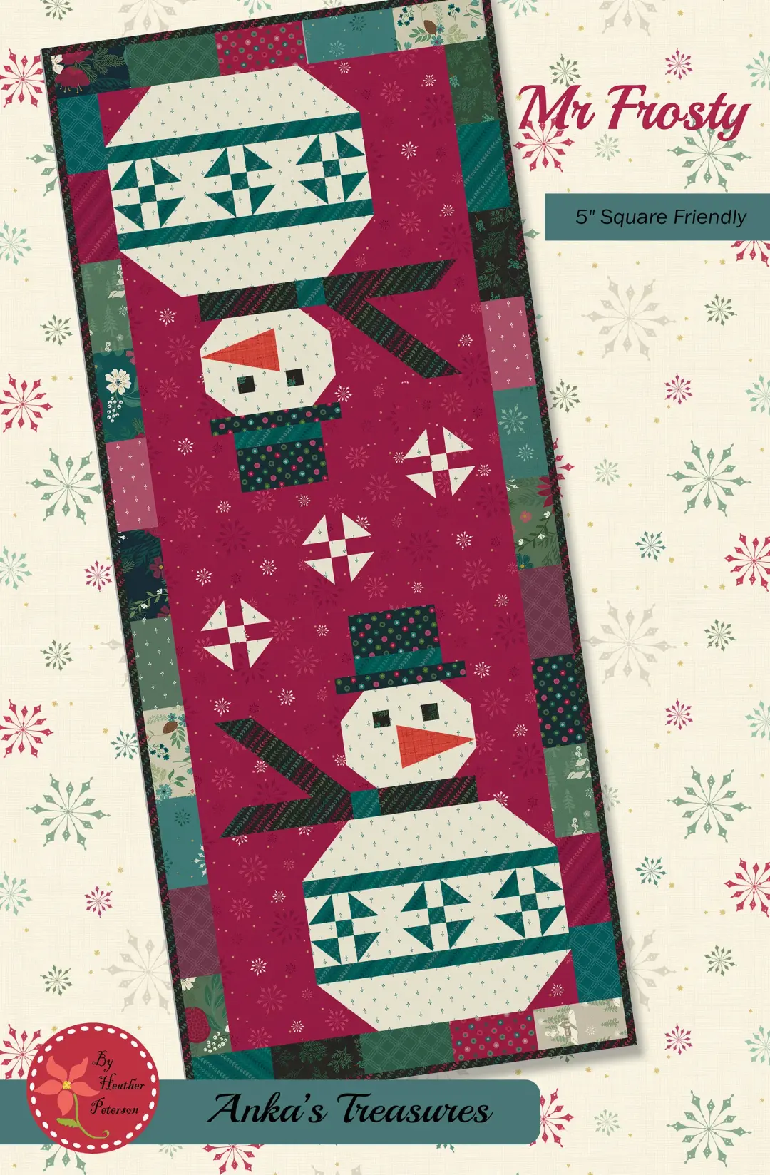 Mr  Frosty Paper Pattern