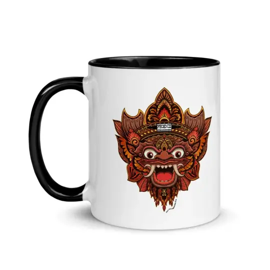 Garden of Bali Coffee Mug with Color Inside | Two Options!