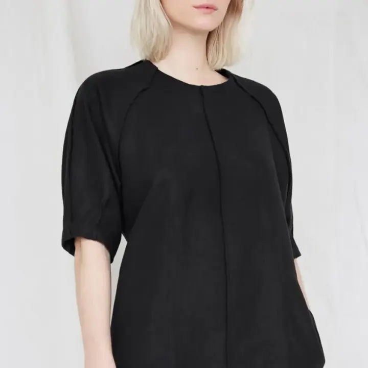 Moonless Night Dress in Black
