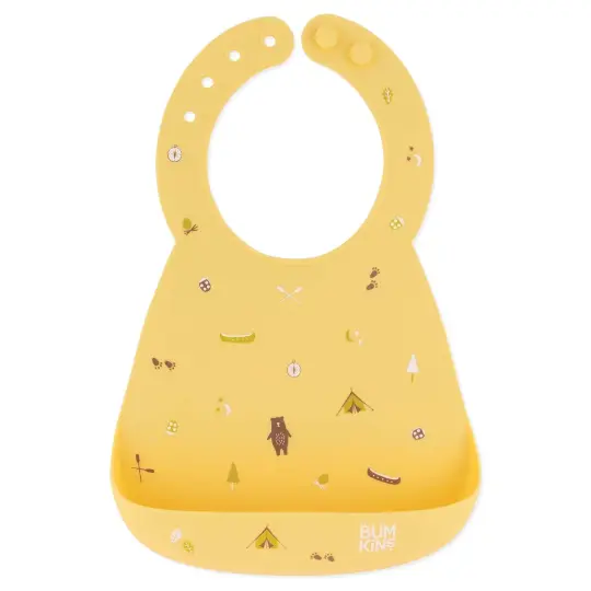 Silicone Bib: Camp Gear
