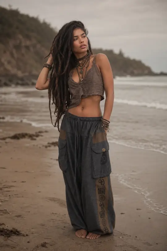 Earthbound Yoga Pants Ash Black