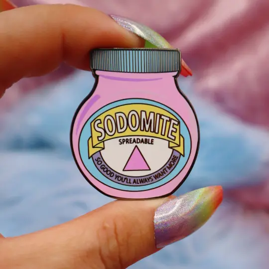 Sodomite Enamel Pin