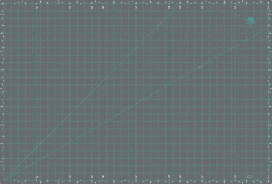 Creative Grids Self-Healing Double Sided Rotary Cutting Mat 24in x 36in