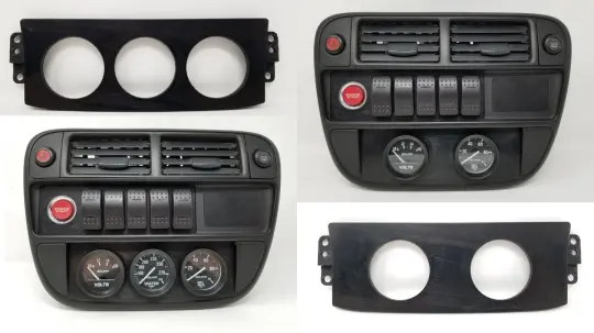96-98 Honda Civic (All) Climate Control Gauge Pod