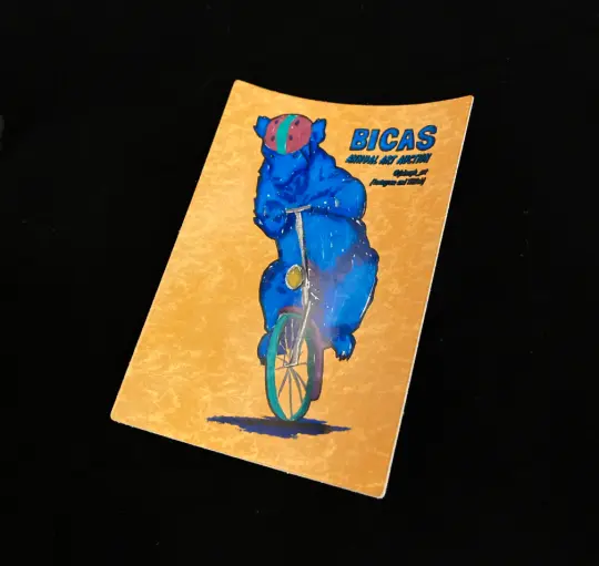 Art Auction 2024 Bear Sticker