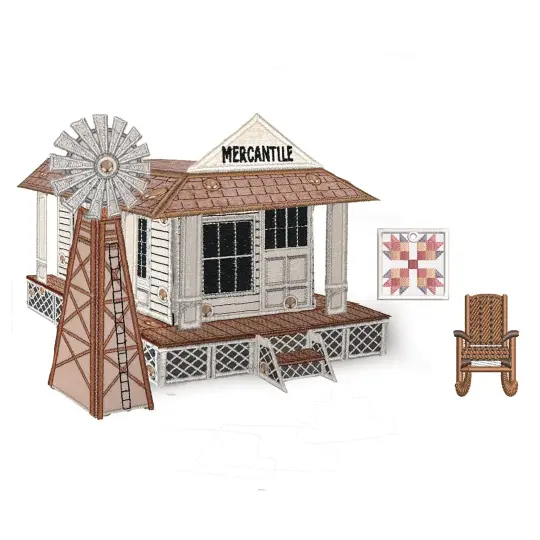Modern Prairie Homestead #6 - Mercantile Shop