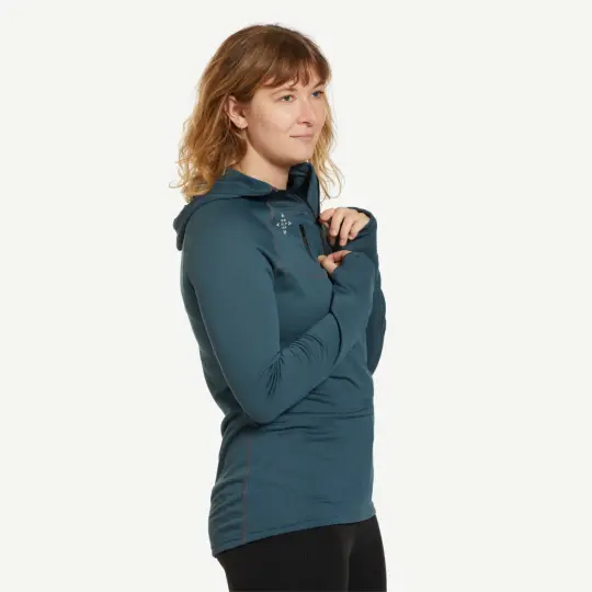 Women's Black Spider Hoody