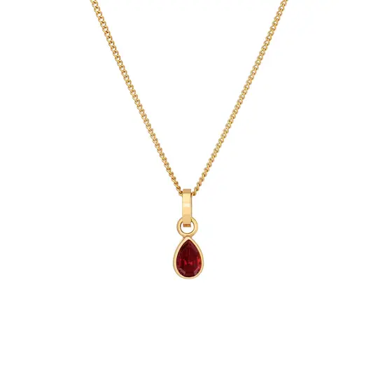 Blood Drop Necklace