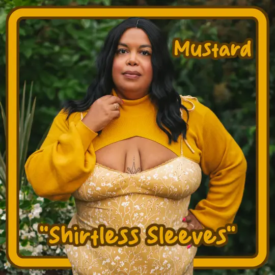 Mustard "Shirtless Sleeves" Shrug