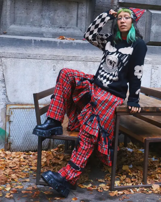 Sad Mime - Knit Sweater