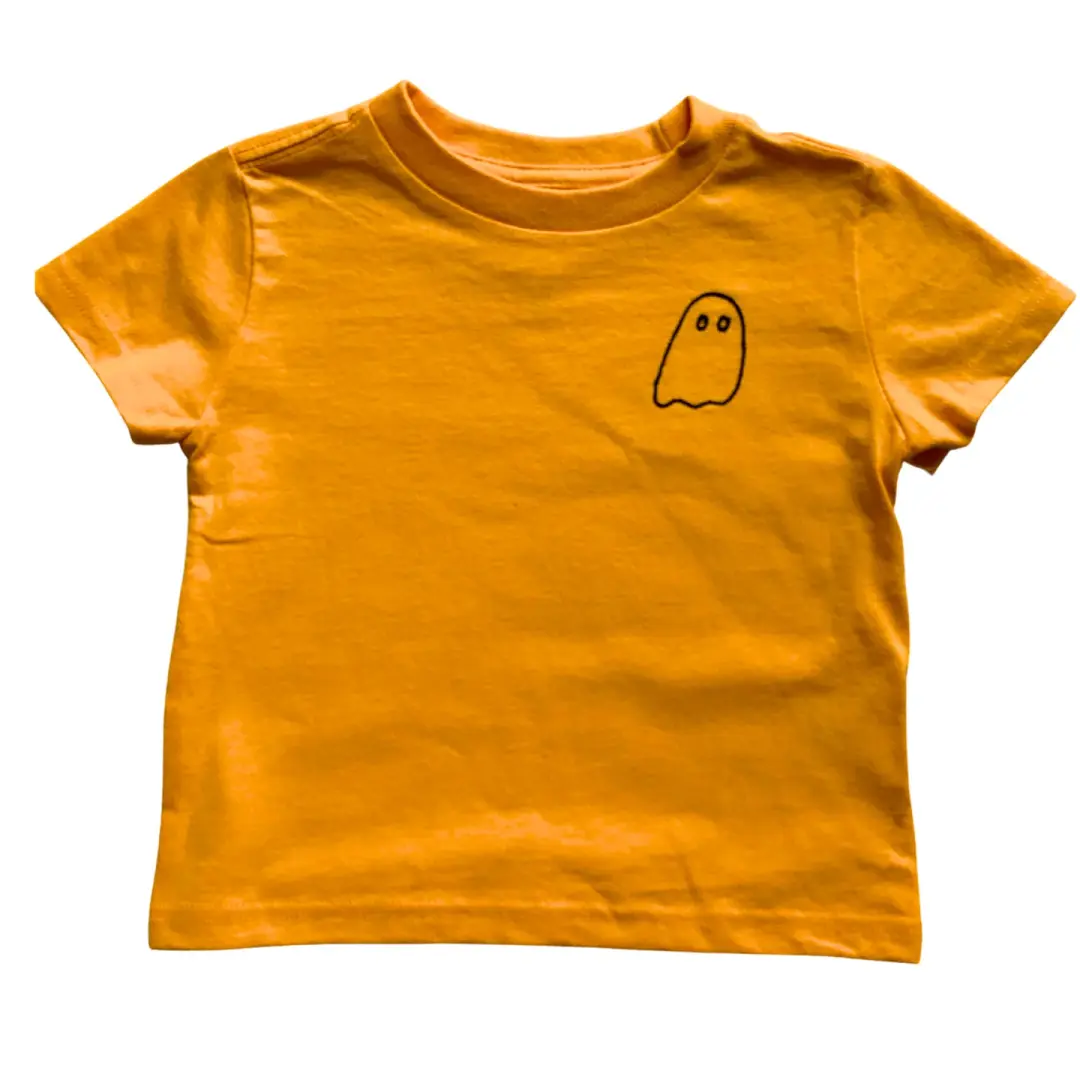 TODDLER - 3T Little Ghost Chainstitch Tshirt
