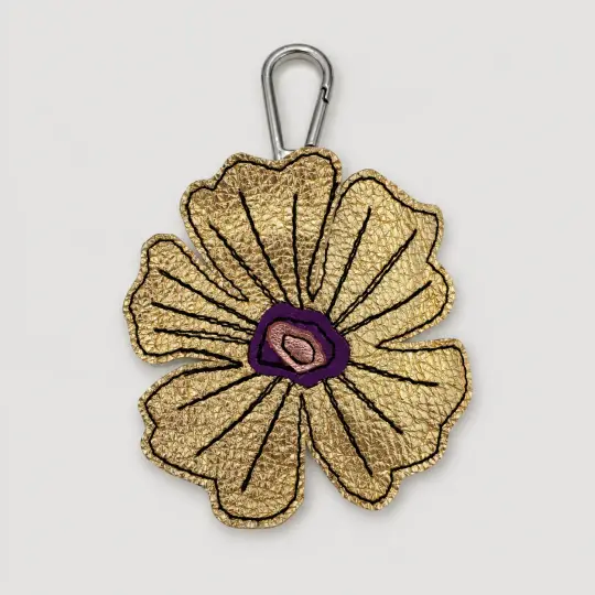 the leather poppy bag charm 8-of-70