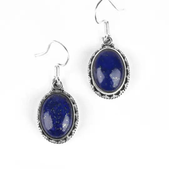 Lapis Lazuli Gemstone Earrings