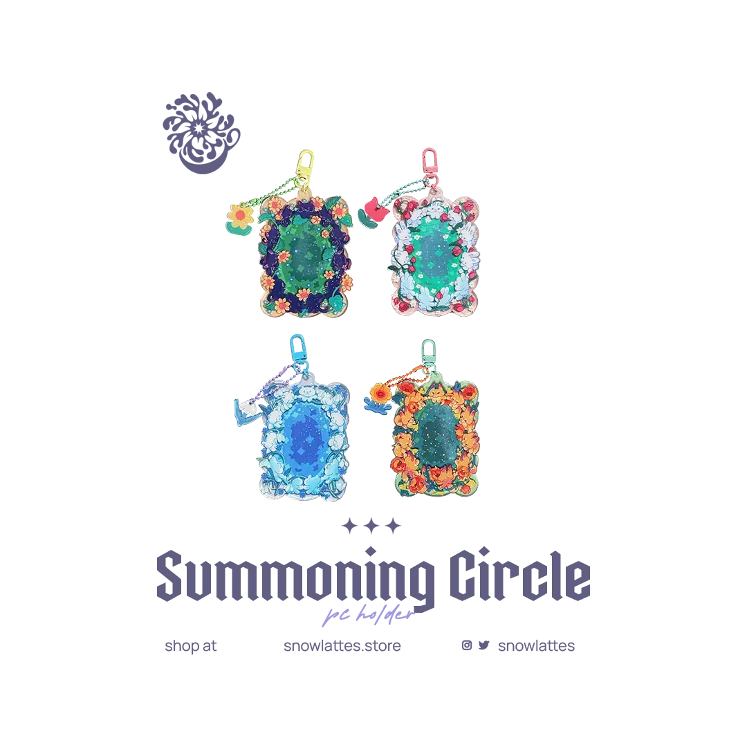 [🇺🇸US ONLY] Summoning Circle Photo Card Holder
