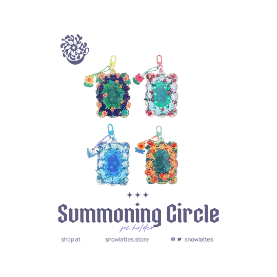 [🇺🇸US ONLY] Summoning Circle Photo Card Holder