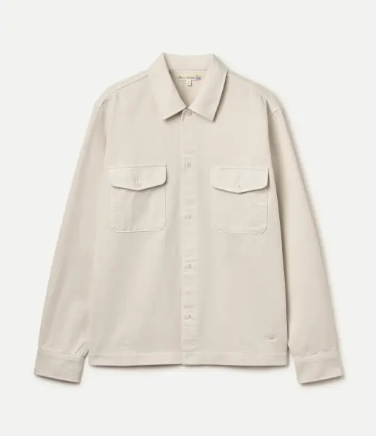 Sturdy Worker's Cotton Twill Long Sleeve Shirt