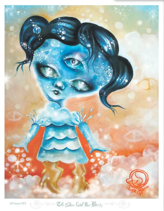 'THE STARS EAT HER BODY' Print