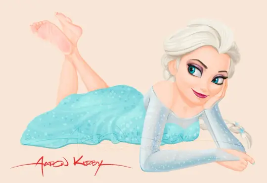 Elsa Pin Up