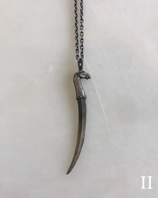 The Ceremony // Single Dagger Necklace // II (RTS)