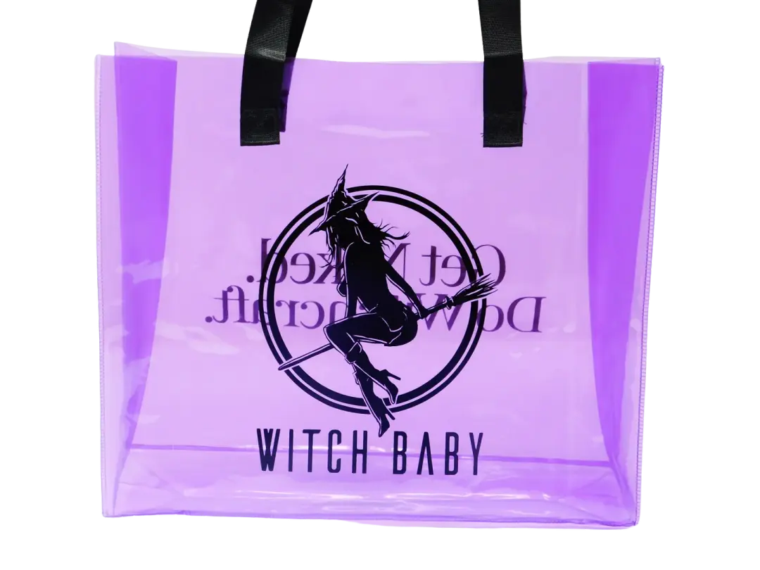 Translucent Witch Baby Tote Bag