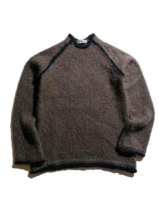 Our Legacy Rider Roundneck Steel Mohair