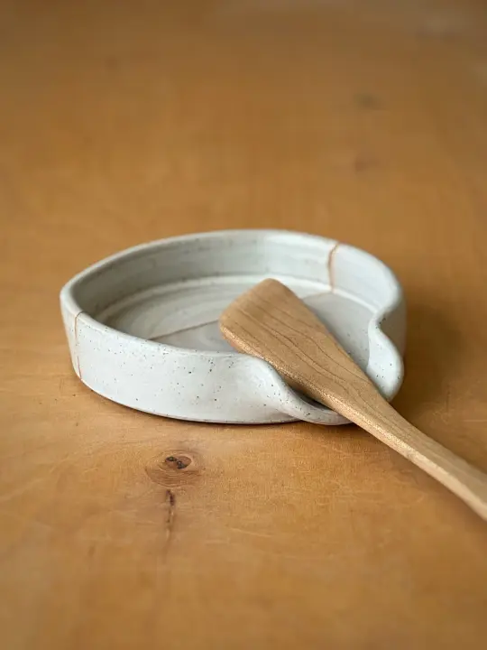 Spoon Rest - Mono White
