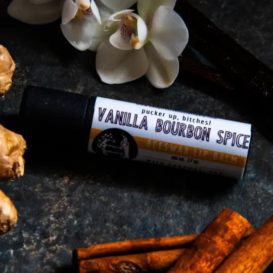 Vanilla Bourbon Lip Balm.