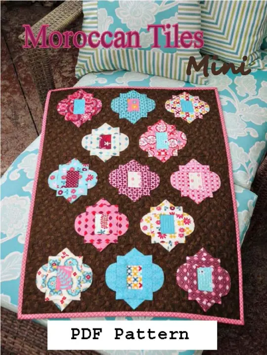 PDF Mini Morroccan Tiles Pattern
