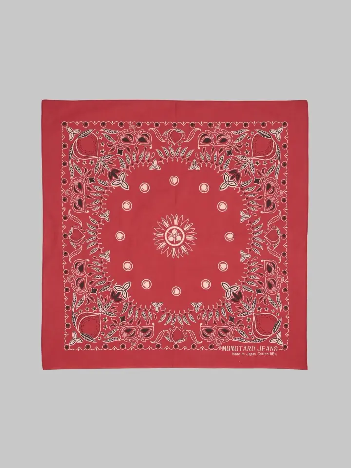 Momotaro Jeans AS-60 Original Bandana Red