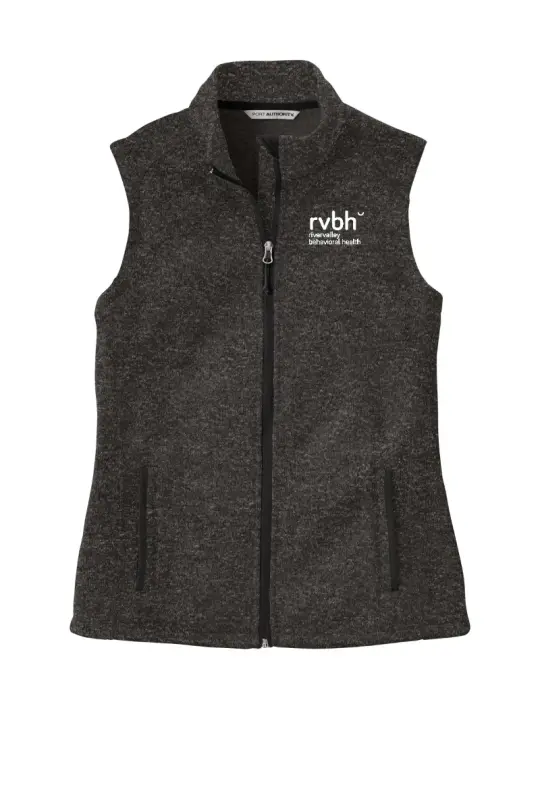 RVBH L236 Port Authority Ladies Sweater Fleece Vest