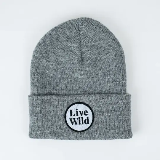 Live Wild | Stone - Adult Beanie